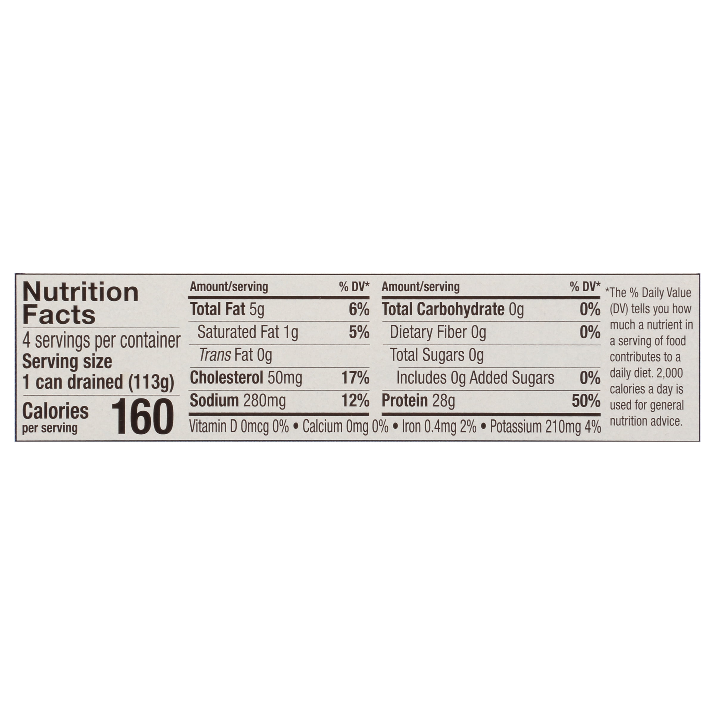 Bumble Bee Solid White Albacore Can Tuna in Oil, 5 Ounce (Pack of 4)