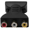 thumbnail image 1 of Convertidor adaptador de audio y video compuesto AV de HDMI macho a 3 RCA hembra, 1 of 1