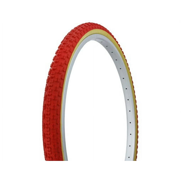 Tire Duro 26" x 1.75" Red/Gum Side Wall HF-143G