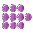 thumbnail image 3 of 10 Uds Organizador De Pigmentos Soporte De Pluma Para Tatuaje Silicona Seguro Lavable Reutilizable Estable Soporte Portátil Para Tazas De Tinta Desechables Tapas De Pigmento De Tatuaje(púrpura), 3 of 5