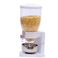 thumbnail image 3 of MERRYHAPY 1Pcs Cereal Dispenser Canister Food Storage White Portion Control, 3 of 8