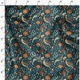 thumbnail image 6 of Soimoi Japan Crepe Satin Blue Fabric By the Yard - 54 Inch Wide - Florals Print Fabric - Elegant and Timeless Patterns for Fashion and Home Decor Printed Fabric, 6 of 6