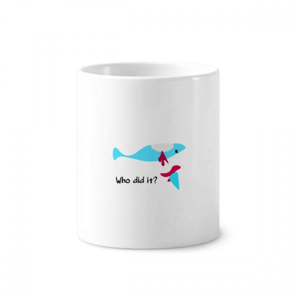 Killed Animals Hunts Art Deco Fashion Toothbrush Pen Holder Mug Cerac Stand Pencil Cup