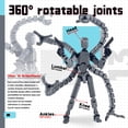 thumbnail image 4 of Figura de acción PKGHOkids T13 Titan 13 Lucky 13 Nova 13 Robot 13, 4 of 7