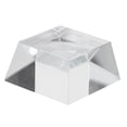 thumbnail image 1 of Clear Crystal Ball Stand Educational Glass Ball Holder Base with Camber Concave for Display, 1 of 8