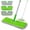 15" Mop-G, variant on 2-Sided Microfiber Dust Mop: Dry Flat Wall Mop for Hardwood Floors with 3 Pads Reversible for Apartment Kitchen Tile Laminate Cleaning