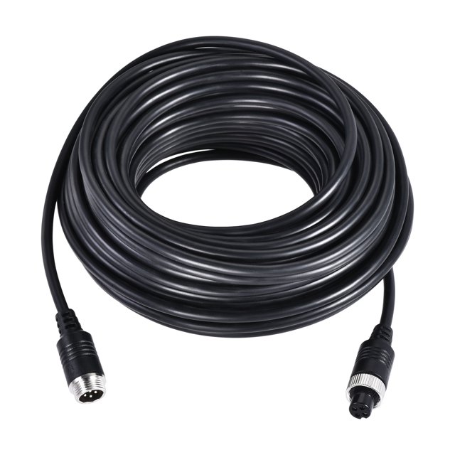 Unique Bargains 4-Pin 52.49FT 16M Male to Female Aviation Cable