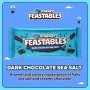 Feastables MrBeast Sea Salt Dark Chocolate Bar, 2.1 oz (60g), 1 bar