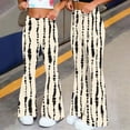 thumbnail image 4 of CHUMUD High Waist Workout Yoga Pants for Women Tummy Control Running Stretchy Flare Leggings Cute Floral Gym Pants, 4 of 7