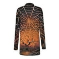 thumbnail image 5 of SOOMLON Halloween Sweatshirt for Women Witch Magic Shirt Witch Letter Print Tops Halloween Costumes Halloween Pajamas Long Sleeve T-Shirt Autumn Cardigan Print Shirt Halloween Cardigan, 5 of 7