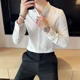 thumbnail image 4 of Camisas de hombre Camisas de negocios con gráficos florales para hombre Bordado Estilo coreano I Moda 2024 Slim Fit Estética Diseñador Social Cool, 4 of 5