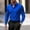 Royal Blue, variant on Men's Dress Shirts Solid Long Sleeve Stretch Wrinkle-Free Formal Shirt Business Casual Button Down Shirts
