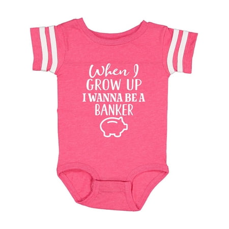 

Inktastic Banker Future Job Gift Baby Boy or Baby Girl Bodysuit