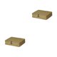 thumbnail image 2 of Toystoory Cesta de mimbre de ratán tejida a mano, juguetes, papelería, caja de almacenamiento para aperitivos, decoración de , suministros Color primario 2Conjunto, 2 of 6