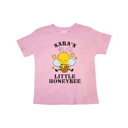 

Inktastic Cute Bee Saba s Little Honeybee with Stars Gift Toddler Boy or Toddler Girl T-Shirt