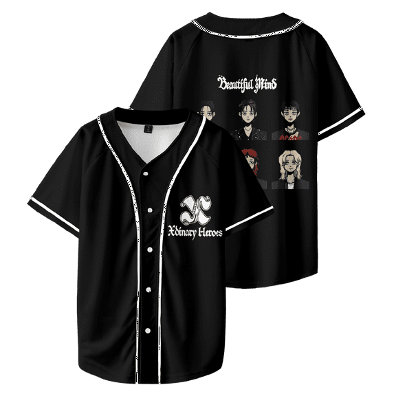 Xdinary Heroes Merch Beautiful Life Shirt Unisex T-Shirt Short Sleeve Casual Shirts