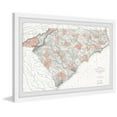 thumbnail image 2 of Marmont Hill Spots Map Framed Wall Art, 2 of 6