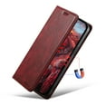 thumbnail image 6 of Nalacover Wallet Case for Google Pixel 7A, Card Slots Cash Holder Magnetic Closure Cover, Business PU Leather Flip Case with Kickstand TPU Shockproof Case, Red, 6 of 6