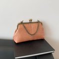 thumbnail image 5 of SPEKSEE Women PU Leather Kiss Lock Shoulder Bag Shoulder Crossbody Bag Texture Crossbody Bag for Work Shopping Travel Daily Use, 5 of 18