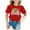 Red, variant on Kids Back To School Oversized Fit Cute Round Neck Short Sleeve Happy First Day Of Pre-K, Pencil Graphic Tee, 3-8t