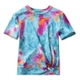 thumbnail image 1 of Camiseta de verano para niño Gibobby Tie-Dye Aqua 3-4 años, 1 of 5