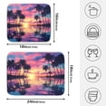 thumbnail image 2 of Ryvnso Sunset Landscape Dish Drying Mat for Kitchen Countertop 18x24 Large Dish Pad Drainer Rack Dish Sink Mats, 2 of 7