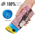 thumbnail image 6 of Demon Slayer Nezuko Kids Water Bottle with Silicone Straw And Spill-Proof Lid, Stainless Steel Double-Wall Vacuum Insulated Water Bottles for Boys Girls, 6 of 8