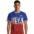 thumbnail image 4 of 2026 New USA Soccer Jersey for Men, United States Jersey Soccer, Jersey USA Fans Crew Neck Short Sleeve Football Retro Streetwear Outdoor T Shirt for Adult(White, L), 4 of 4