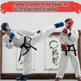 thumbnail image 4 of Deportes Head Protector Taekwondo Boxeo Niños 3 Piezas  Belug, Transparente, 4 of 5