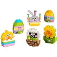 thumbnail image 2 of LEGO Easter Decorations – 312-Piece Spring Building Set with Bunny, Chick, Sheep, Daffodil & Colorful Eggs, Seasonal Holiday Decor Toy Gift for Kids Boys & Girls – 40890, 2 of 13