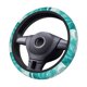 thumbnail image 2 of Fotbe Teal Turquoise 1 Funda para Volante Universal de 15 pulgadas, Accesorios para Auto para Hombre y Mujer, Protector de Volante Cómodo para SUV y Sedán, 2 of 6