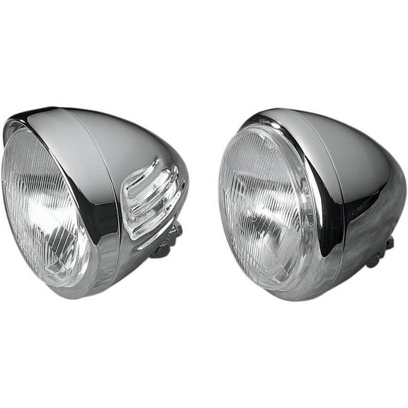 Drag Specialties Custom 5.75" Springer-Style Headlight Plain (DS-280008)