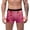 Hot Pink, variant on Mens Boxer Briefs Underwear Pack Male Valentines Day Printed Fitting Mid Waist Sweet Breathable S-Xxxl