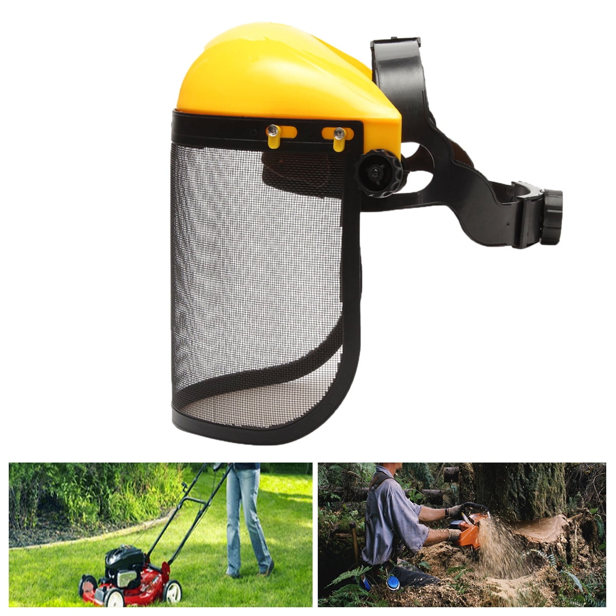 Mesh Chainsaw Safety Helmet Logging Chainsaw Brushcutter Forestry Visor