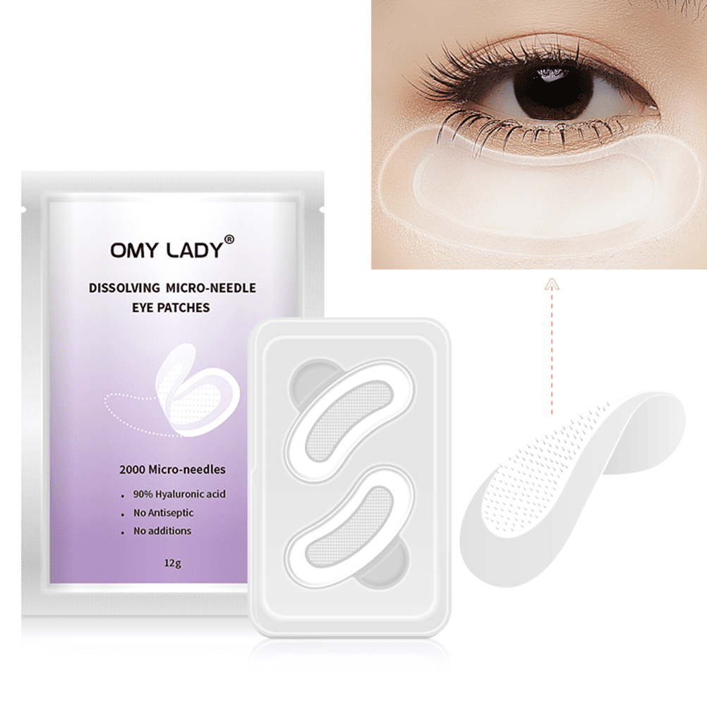 Dissolving Microneedle Eye Patches Firm and Smooth Fine Lines Eye