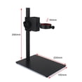 thumbnail image 4 of 38MP 2K 60FPS USB Industrial Digital Video Microscope Camera + Zoom 130X C-Mount Lens TF USB Storage For Repair Soldering, 4 of 6