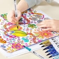 thumbnail image 4 of CIVG 72pcs Paint Markers Set Dual Tip Paint Pens with Fine Tip Thick Tip 72 Color Water-Soluble Paint Marker Set Multipurpose Drawing Art Crafts for DIY Craft Drawing Planner Scrapbooking Notebook, 4 of 10