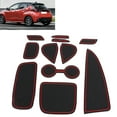 thumbnail image 1 of Center Console Liner, 11pcs Cup Holder Inserts Nonslip  For Car, 1 of 8