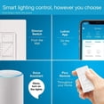 thumbnail image 4 of Interruptor regulador inteligente Lutron Caseta Original 150 W LED Marfil, 4 of 9