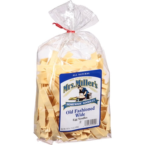 Mrs. Miller's Old Fashioned Wide Egg Noodles, 16 oz. (Pack of 6