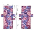 thumbnail image 3 of Pompotops Chair Beach Towel with Side Pockets 73x210CM Lounge Chair Beach Towel Cover Microfiber Pool Lounge Chair Easy to Carry Around (Purple), 3 of 8
