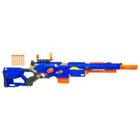 Nerf N Strike Longstrike Blasters and Foam Play