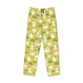 thumbnail image 2 of Vsdgher Easter Bunny Print Mens Pajama Pants Sleep & Lounge Pants, PJ Bottoms With elastic waistb and Pockets, 2 of 5