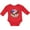 Red, variant on Inktastic My First Memorial Day- Bald Eagle Boys or Girls Long Sleeve Baby Bodysuit