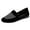 Black, variant on Wensltd Women Wide Width Shoes Comfortable Shallow Mouth Knit Casual Work Walking Shoes Black
