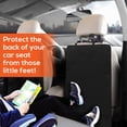 thumbnail image 7 of Trobo Car Seat Protector + Back Seat Cover for Kids Feet, Durable Waterproof Carseat Cover for Child Car Seat & Kick Mats Backseat Protector for Leather Seats, Fits Most Vehicles, Travel Accessories, 7 of 7