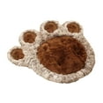 thumbnail image 3 of Cama Plana para Perro con Pata de Oso, Cama para Dormir para Gatos, Nido, Parte Inferior Antideslizante Suave, Cojín para Mascotas, Cama para Gatos, a Marrón XL, 3 of 8