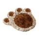 thumbnail image 3 of Cama para perros con forma de pata de oso plana, base antideslizante, cómoda cama para gatos, cojín para mascotas Marrón XL, 3 of 8