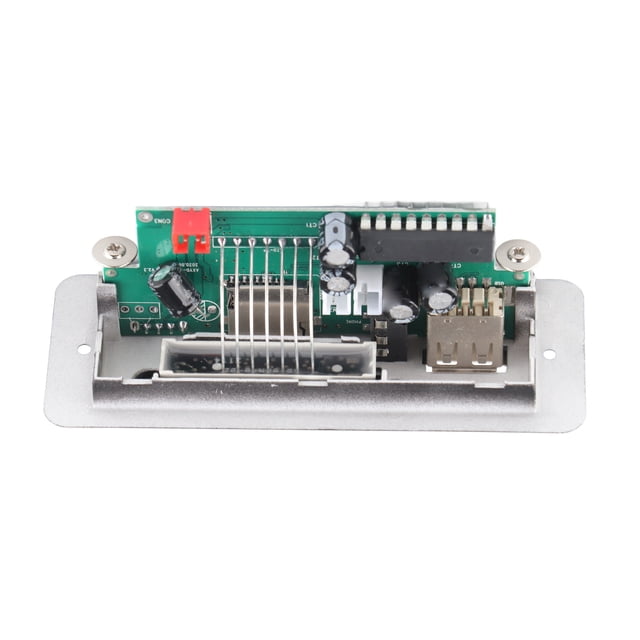 Tablero De Decodificación 12V 02EA Tablero De Decodificación De MP3 Con Entrada Auxiliar Puerto USB Compatible Con Tarjeta De Memoria Y Disco U