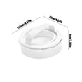 thumbnail image 3 of Leodye 1PCS Non Stick Hamburger Press Patty Maker Burger Mold for Stuffed Burgers Beef and Vegetable Patties -4.52x4.33x2.36 in, 3 of 6